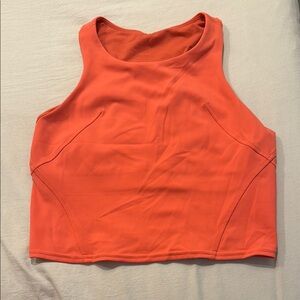 Orange Sleeveless Women's Top